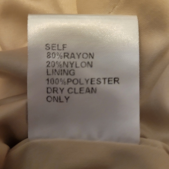 Tadashi Shoji Sz 8 Maci Gold Lace V-Neck Floral Embroidered Lined Cocktail Dress - Picture 7 of 16